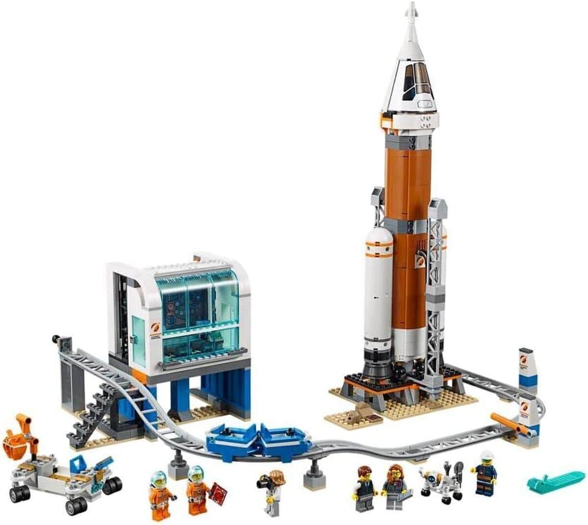 Test LEGO City : la fusée spatiale et sa station de lancement