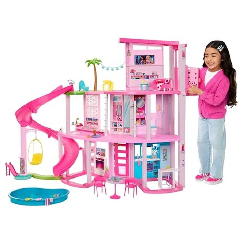 Test : maison de rêve Barbie HMX10, design spiralé à découvrir