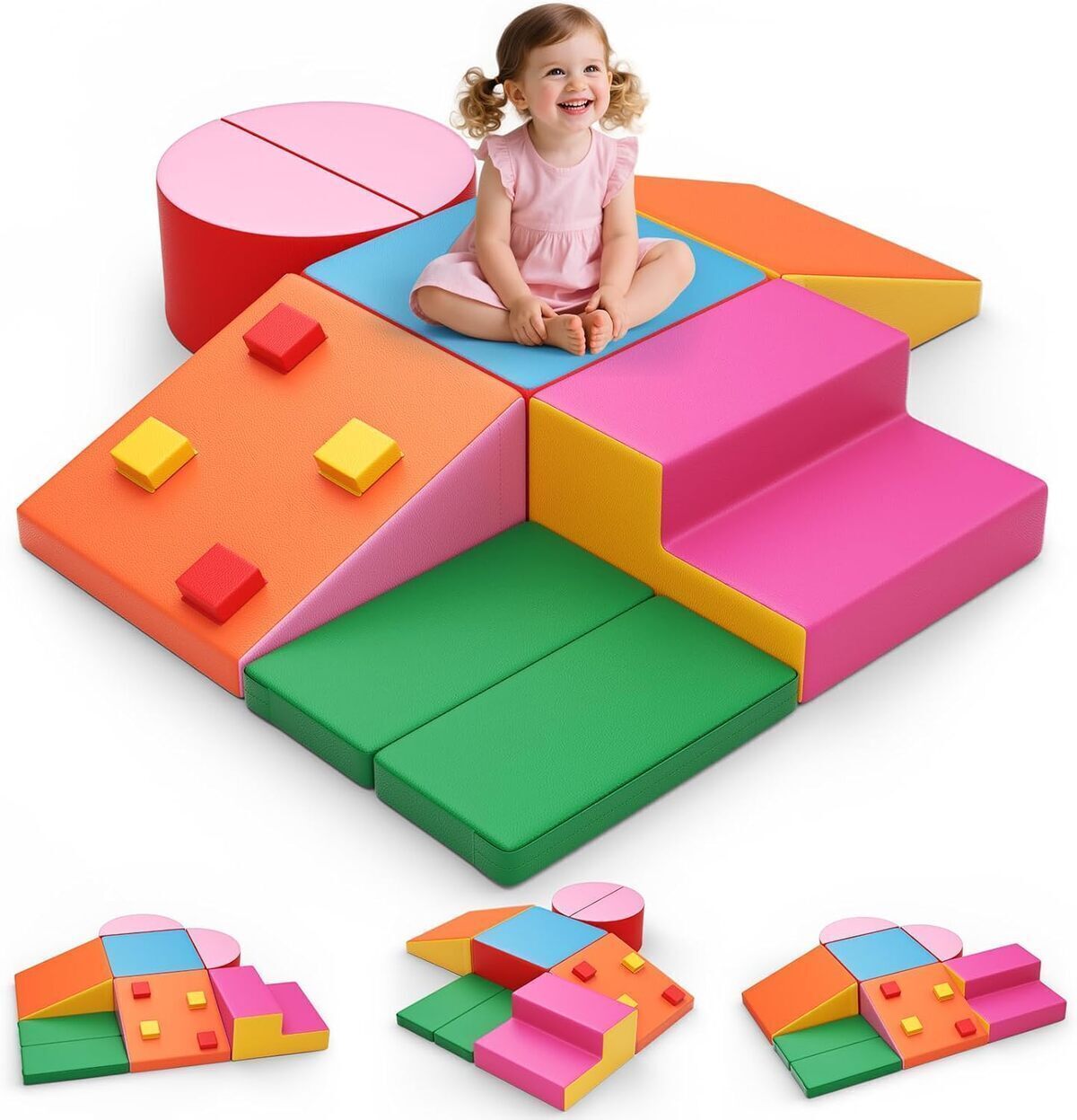 Test : parcours motricité CUPCHID pour bébé 6 pièces