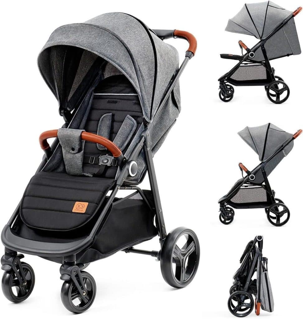 Test : poussette canne Kinderkraft Grande Plus, pratique et fonctionnelle