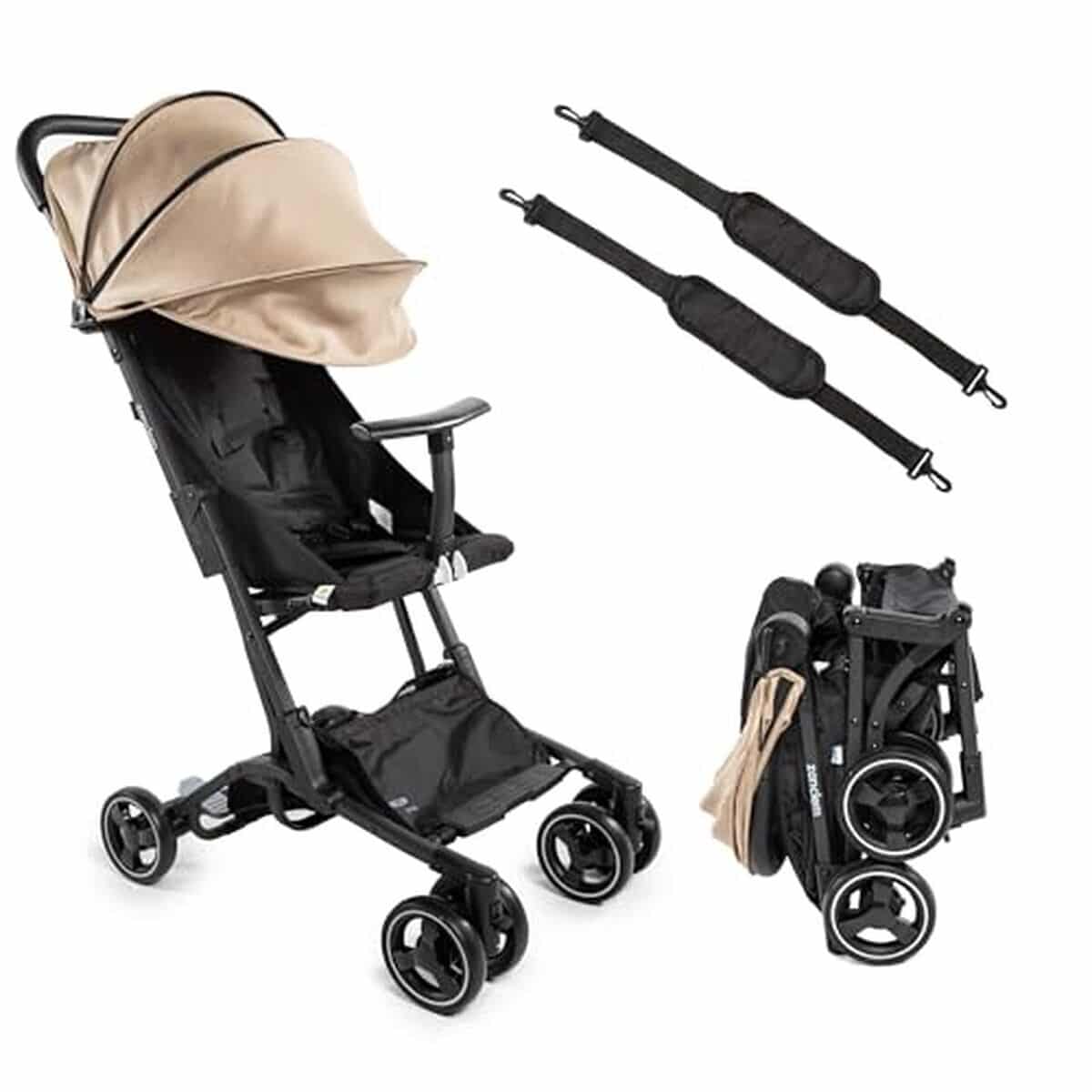 Test poussette canne ultra-légère Zanclem 0-36 kg : compacte et équipée