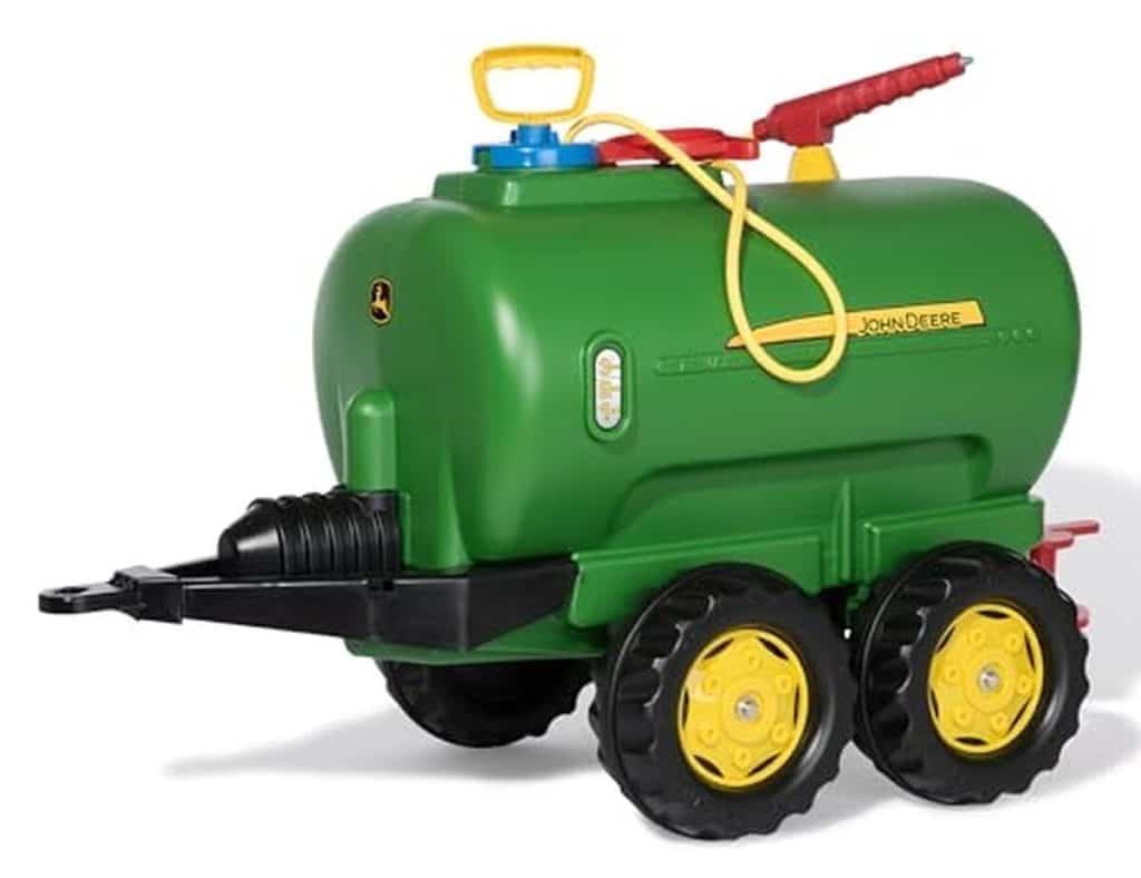 Test : remorque rollyTanker John Deere pour tracteurs à pédales