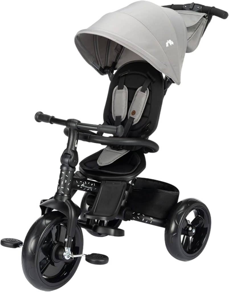 Test : tricycle évolutif Bebeconfort windy tinted grey