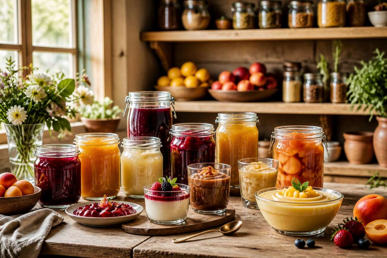 Préparer compotes, purées et desserts maison : les solutions pour bien les conserver
