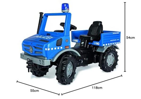 Découvrez notre test complet du Rolly toys unimog police : une voiture à pédales idéale pour les enfants qui rêvent de devenir policiers. Qualité, sécurité et plaisir de conduite.