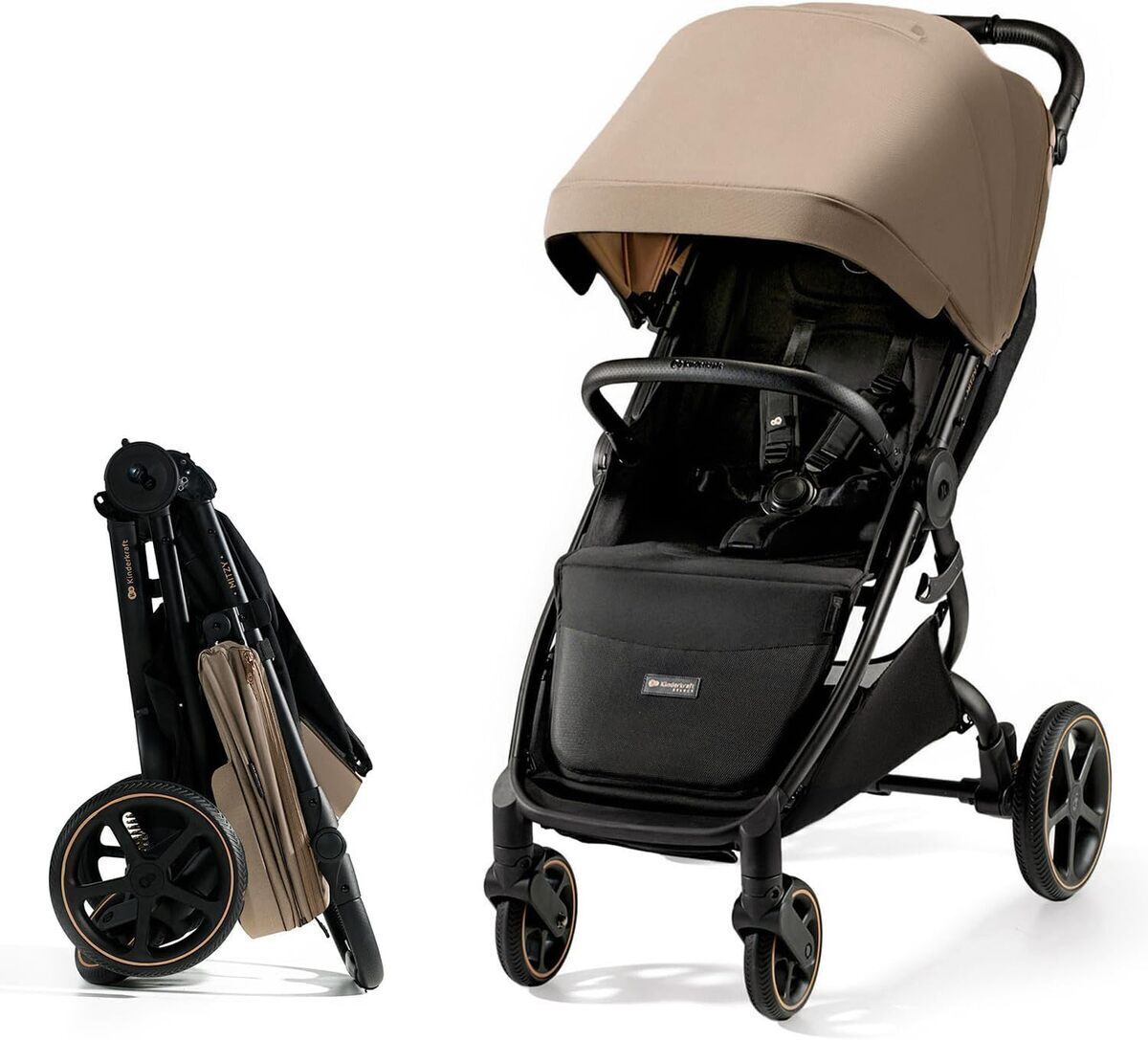 Test de la poussette Kinderkraft MITZY : légère et pratique