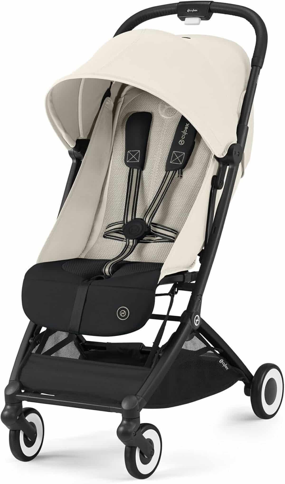 Test de la poussette Orfeo BLK - Canvas White