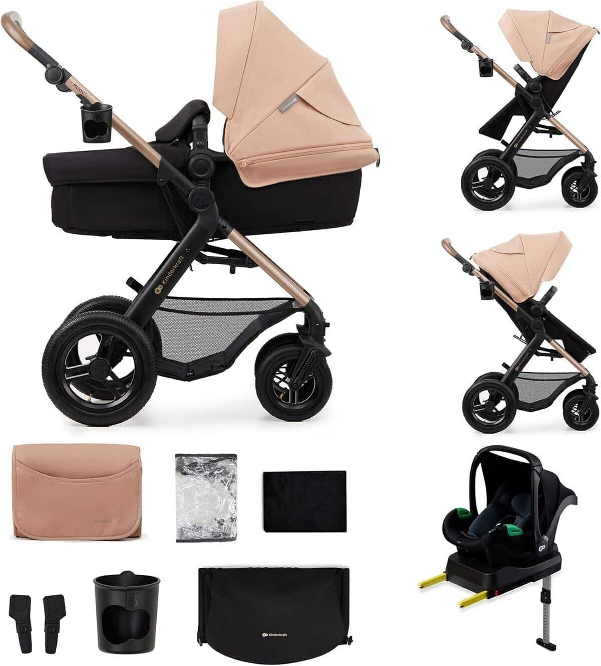 Test : poussette Kinderkraft MOOV2 AIR 4 en 1