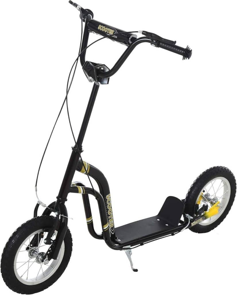 Test trottinette enfant HOMCOM : grandes roues et double freins